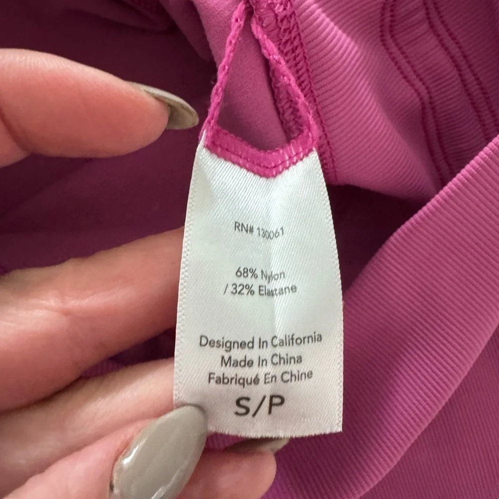 LSPACE Turner Legging size S Pink/Magenta color